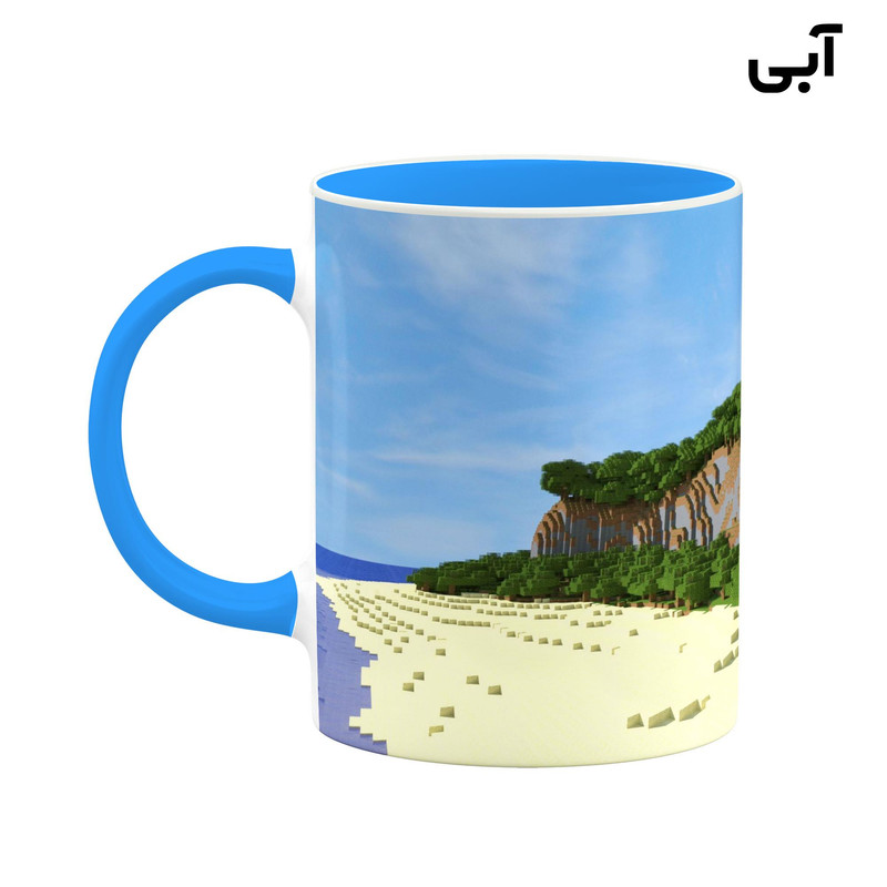 فاکس شاپ ماگ کاکتی طرح ماینکرافت minecraft مدل mgh41596
