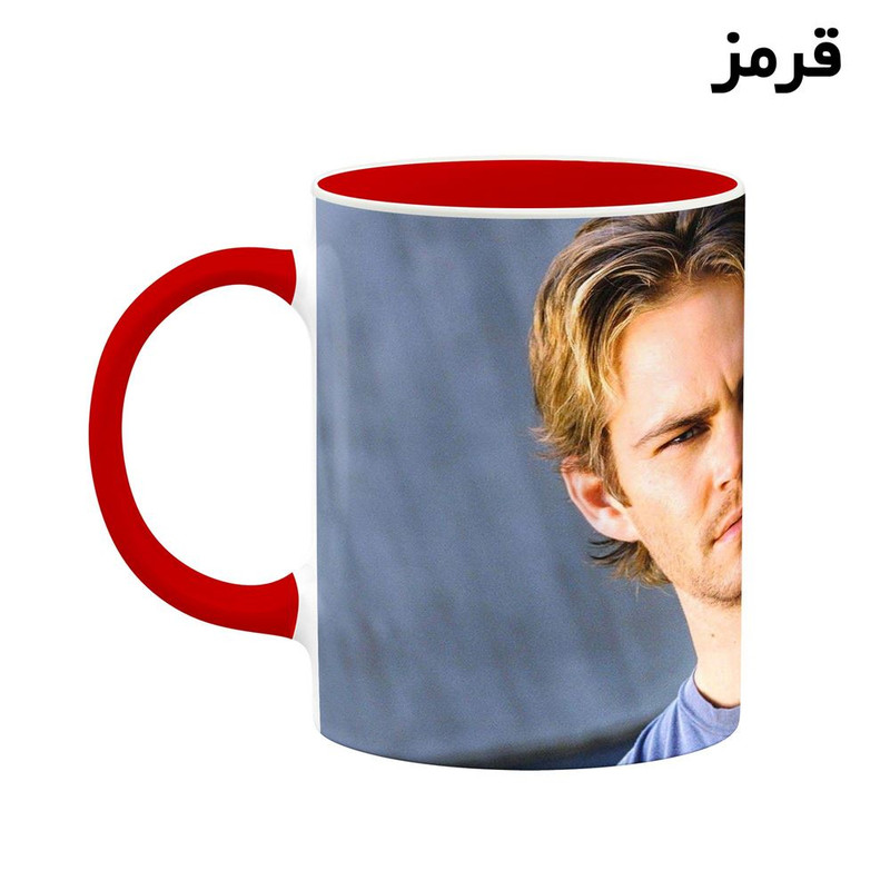 فاکس شاپ ماگ کاکتی طرح پائول واکر Paul Walker مدل mgh27072