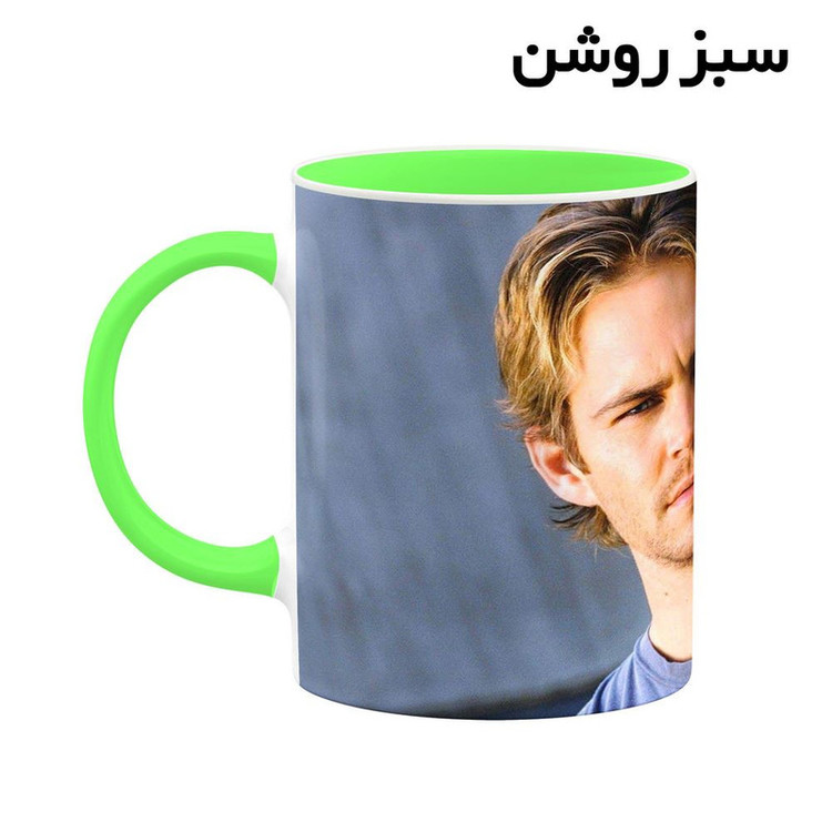 فاکس شاپ ماگ کاکتی طرح پائول واکر Paul Walker مدل mgh27072