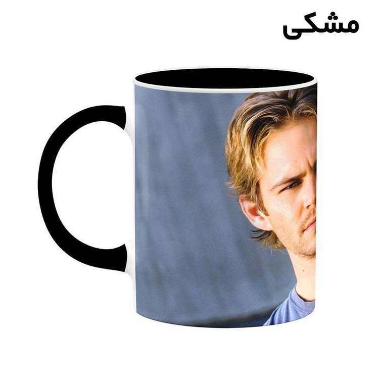 فاکس شاپ ماگ کاکتی طرح پائول واکر Paul Walker مدل mgh27072