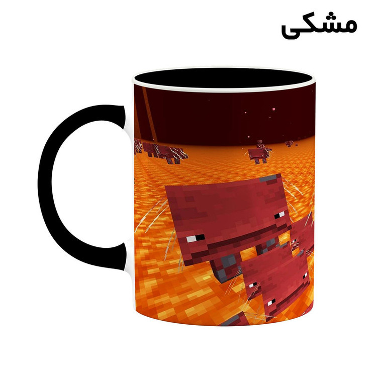 فاکس شاپ ماگ کاکتی طرح ماینکرافت minecraft مدل mgh41113