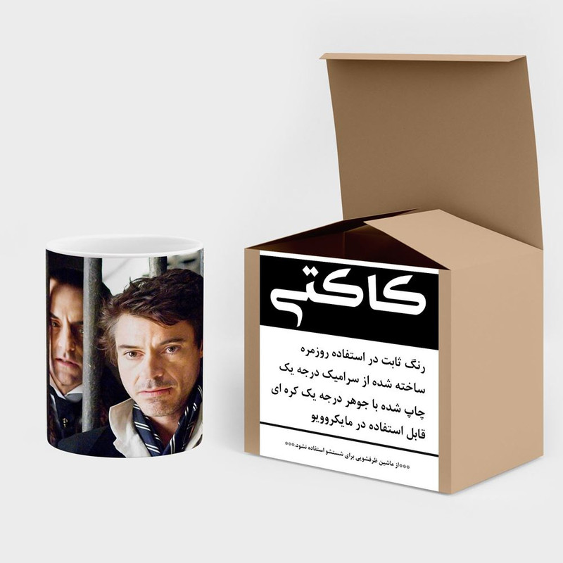 فاکس شاپ ماگ کاکتی طرح Robert Downey Jr مدل mgh27172