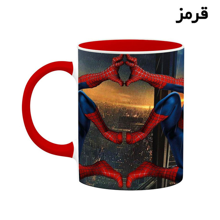 فاکس شاپ ماگ کاکتی مدل مرد عنکبوتی Spider-Man کد mgh39924