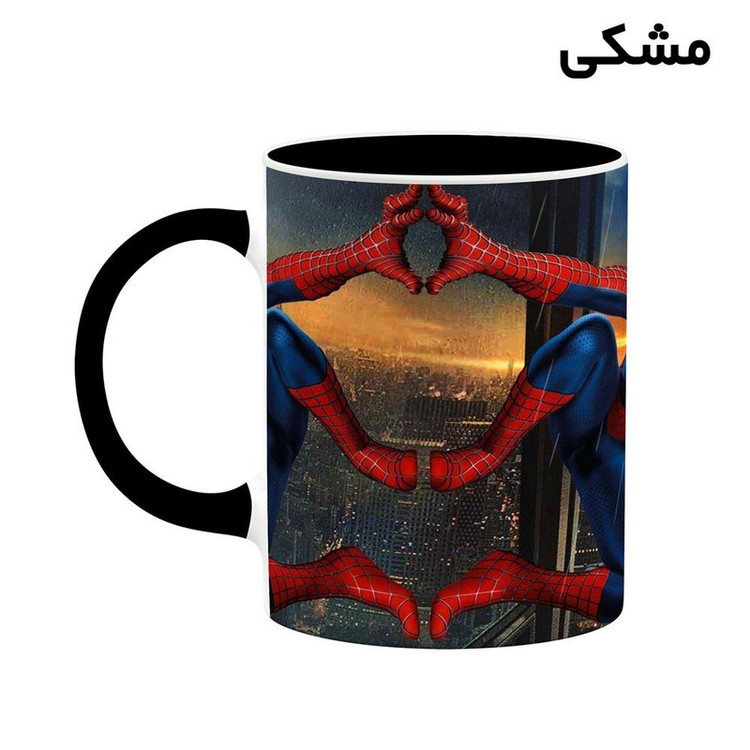 فاکس شاپ ماگ کاکتی مدل مرد عنکبوتی Spider-Man کد mgh39924
