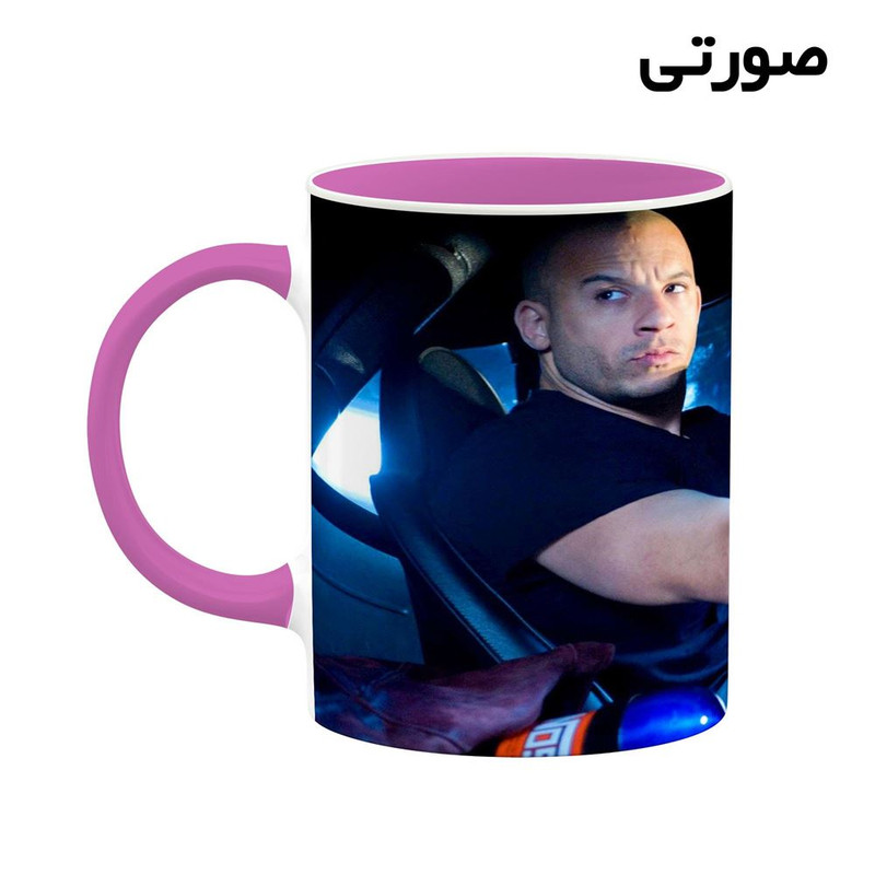 فاکس شاپ ماگ کاکتی طرح وین دیزل Vin Diesel مدل mgh27356