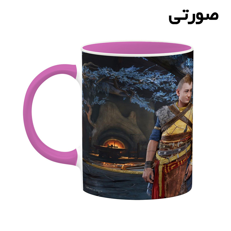 فاکس شاپ ماگ کاکتی طرح گاد آف وار God Of War مدل mgh40563
