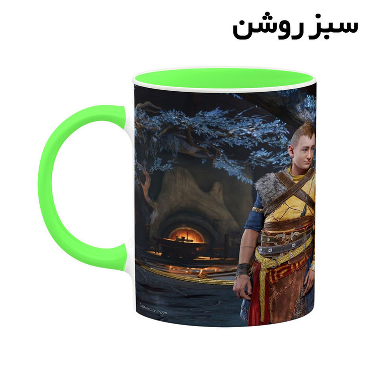 فاکس شاپ ماگ کاکتی طرح گاد آف وار God Of War مدل mgh40563