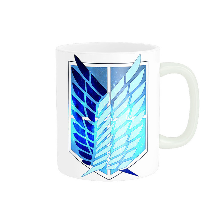 فاکس شاپ ماگ پادآفرین طرح انیمه اتک ان تایتان - نبرد تایتان ها Attack on Titan کد 0840
