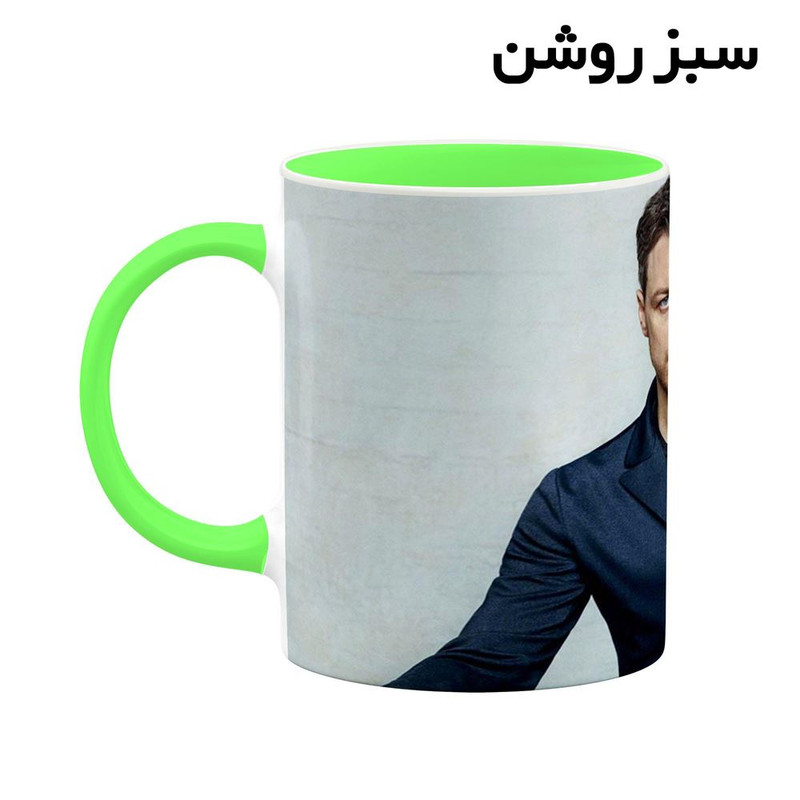 فاکس شاپ ماگ کاکتی طرح James McAvoy مدل mgh26165