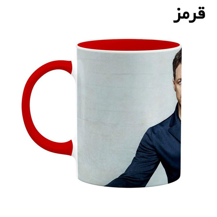 فاکس شاپ ماگ کاکتی طرح James McAvoy مدل mgh26165