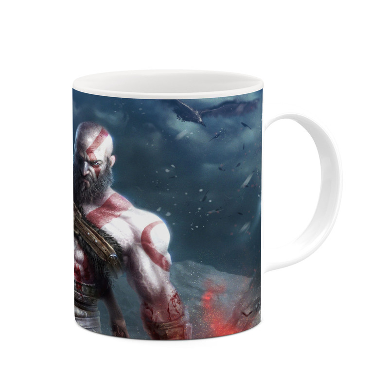 فاکس شاپ ماگ کاکتی طرح گاد آف وار God Of War مدل mgh40547