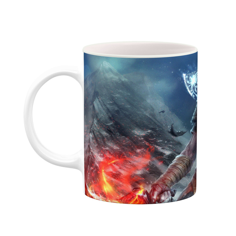 فاکس شاپ ماگ کاکتی طرح گاد آف وار God Of War مدل mgh40547