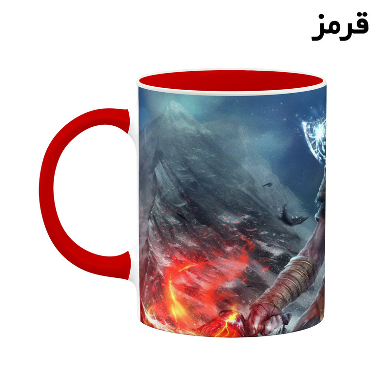 فاکس شاپ  ماگ کاکتی طرح گاد آف وار God Of War مدل mgh40547