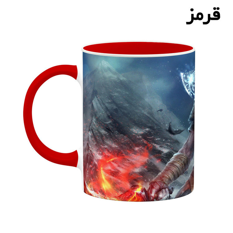 فاکس شاپ ماگ کاکتی طرح گاد آف وار God Of War مدل mgh40547
