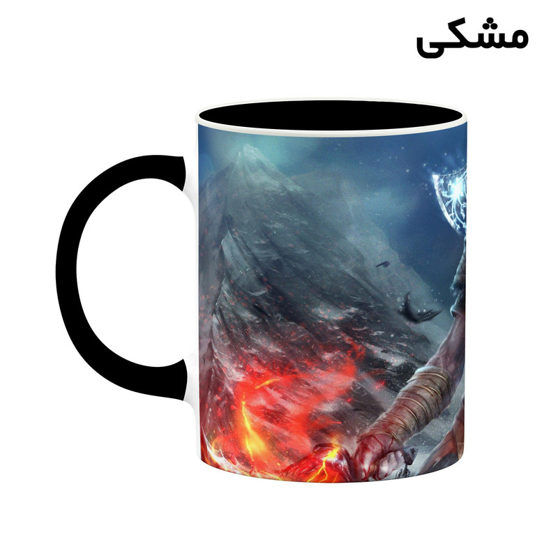 فاکس شاپ ماگ کاکتی طرح گاد آف وار God Of War مدل mgh40547