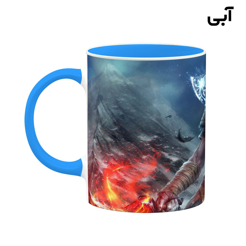 فاکس شاپ ماگ کاکتی طرح گاد آف وار God Of War مدل mgh40547
