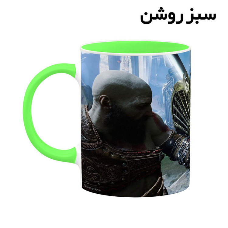 فاکس شاپ ماگ کاکتی طرح گاد آف وار God Of War مدل mgh40553