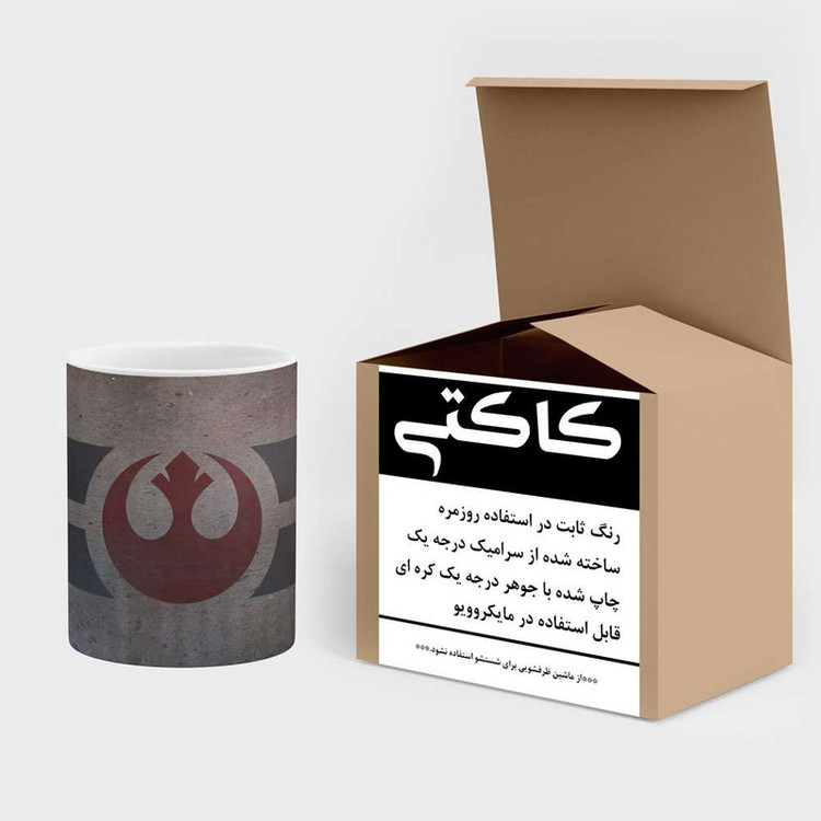فاکس شاپ ماگ کاکتی مدل کارتون Star Wars Resistance کد mgh23292