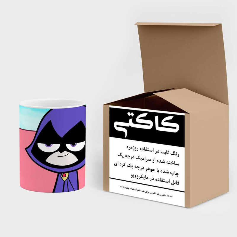 فاکس شاپ  ماگ کاکتی مدل کارتون Teen Titans Go کد mgh23353