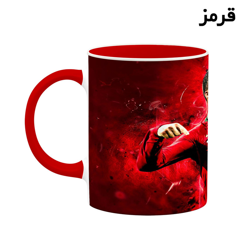 فاکس شاپ ماگ کاکتی طرح Ronaldo رونالدو مدل mgh43029