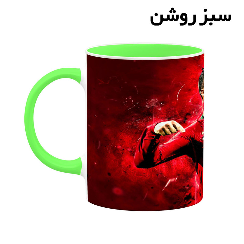 فاکس شاپ ماگ کاکتی طرح Ronaldo رونالدو مدل mgh43029