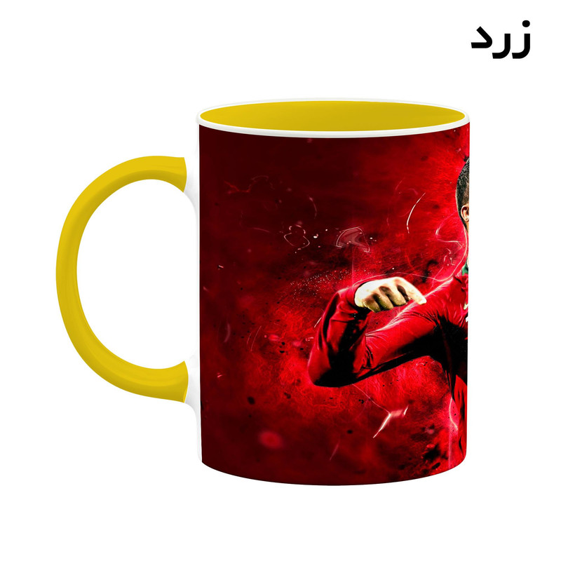 فاکس شاپ ماگ کاکتی طرح Ronaldo رونالدو مدل mgh43029