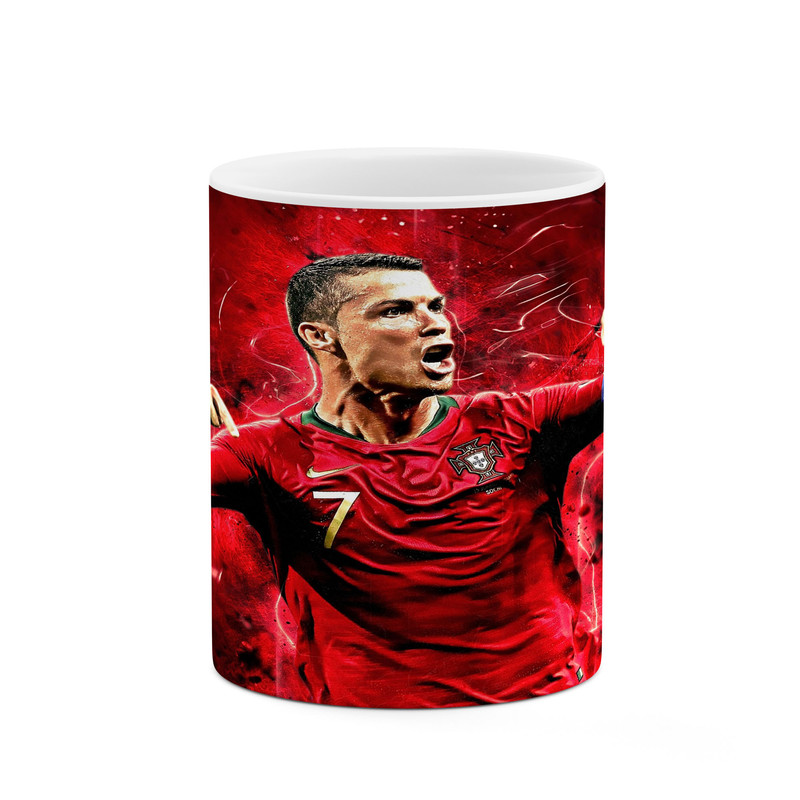 فاکس شاپ  ماگ کاکتی طرح Ronaldo رونالدو مدل mgh43029