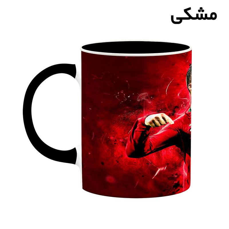 فاکس شاپ ماگ کاکتی طرح Ronaldo رونالدو مدل mgh43029
