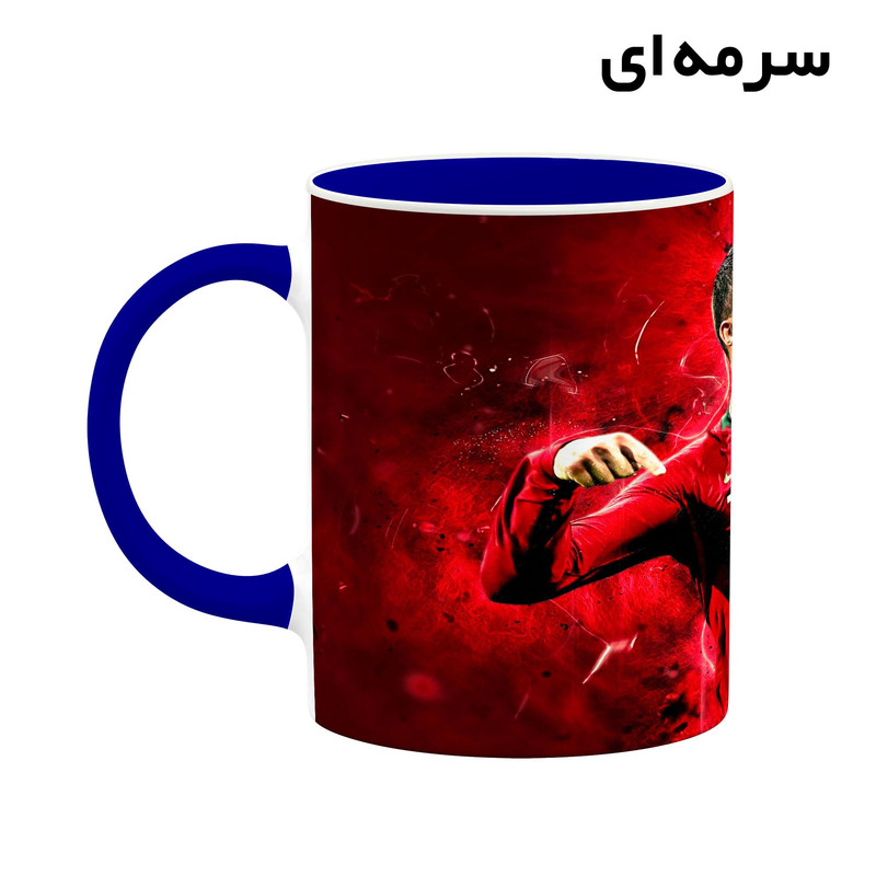 فاکس شاپ ماگ کاکتی طرح Ronaldo رونالدو مدل mgh43029