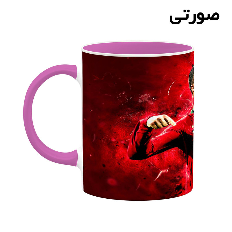 فاکس شاپ ماگ کاکتی طرح Ronaldo رونالدو مدل mgh43029