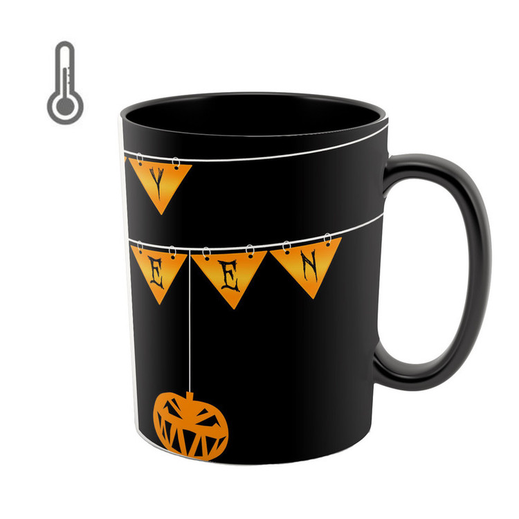 فاکس شاپ ماگ حرارتی طرح halloween کد 01