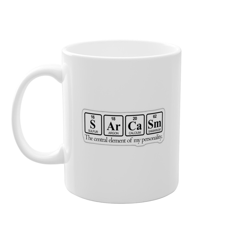 فاکس شاپ ماگ طرح Sarcasm