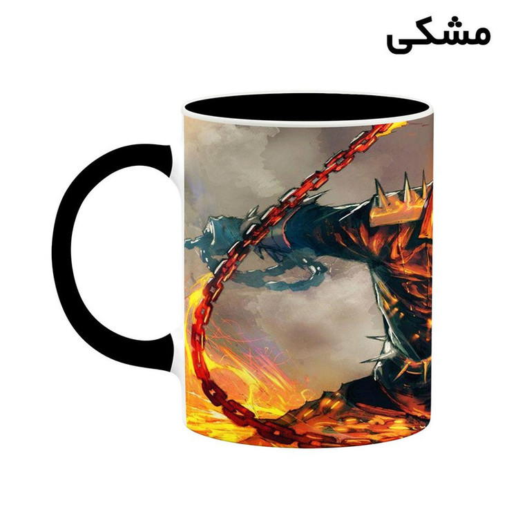 فاکس شاپ ماگ کاکتی مدل گوست رایدر Ghost Rider کد mgh38744