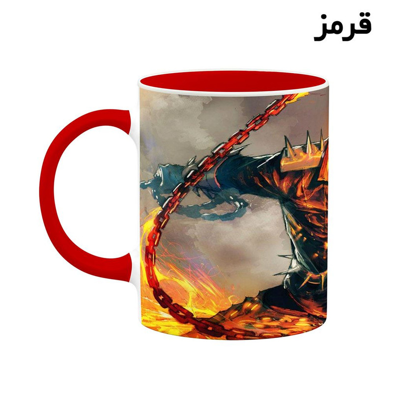 فاکس شاپ  ماگ کاکتی مدل گوست رایدر Ghost Rider کد mgh38744