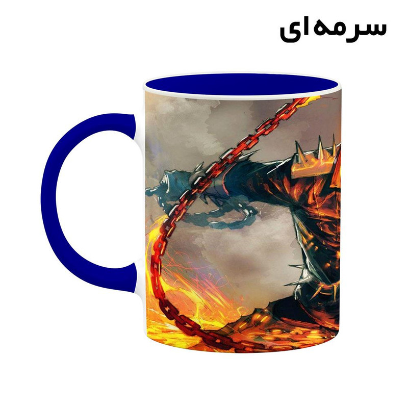 فاکس شاپ ماگ کاکتی مدل گوست رایدر Ghost Rider کد mgh38744