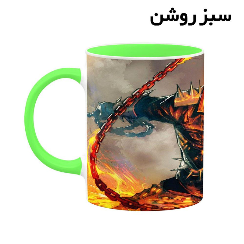 فاکس شاپ ماگ کاکتی مدل گوست رایدر Ghost Rider کد mgh38744