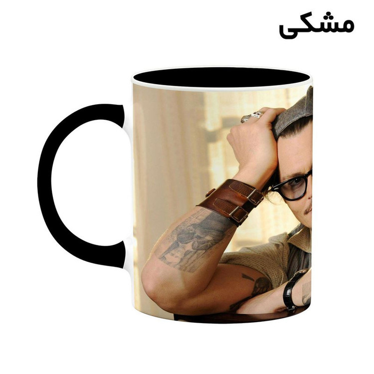 فاکس شاپ ماگ کاکتی طرح جانی دپ Johnny Depp مدل mgh26488