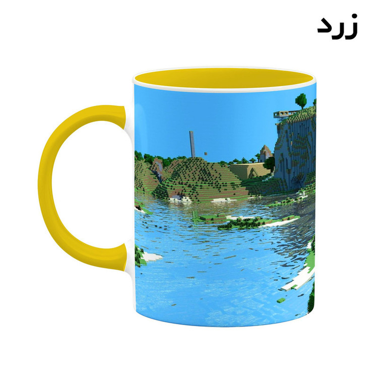 فاکس شاپ ماگ کاکتی طرح ماینکرافت minecraft مدل mgh41581