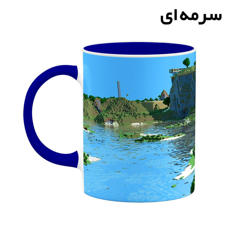 فاکس شاپ ماگ کاکتی طرح ماینکرافت minecraft مدل mgh41581
