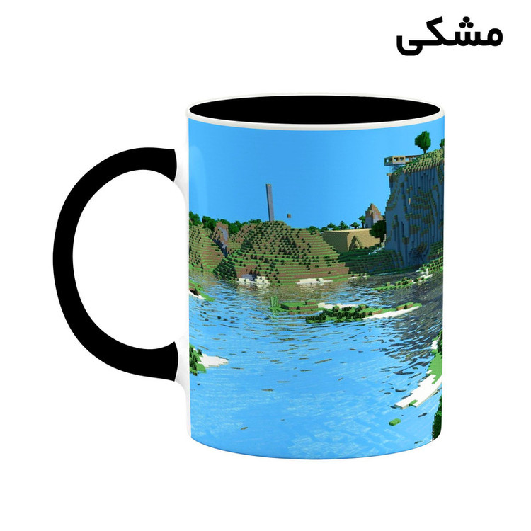 فاکس شاپ ماگ کاکتی طرح ماینکرافت minecraft مدل mgh41581