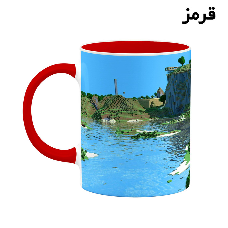 فاکس شاپ ماگ کاکتی طرح ماینکرافت minecraft مدل mgh41581