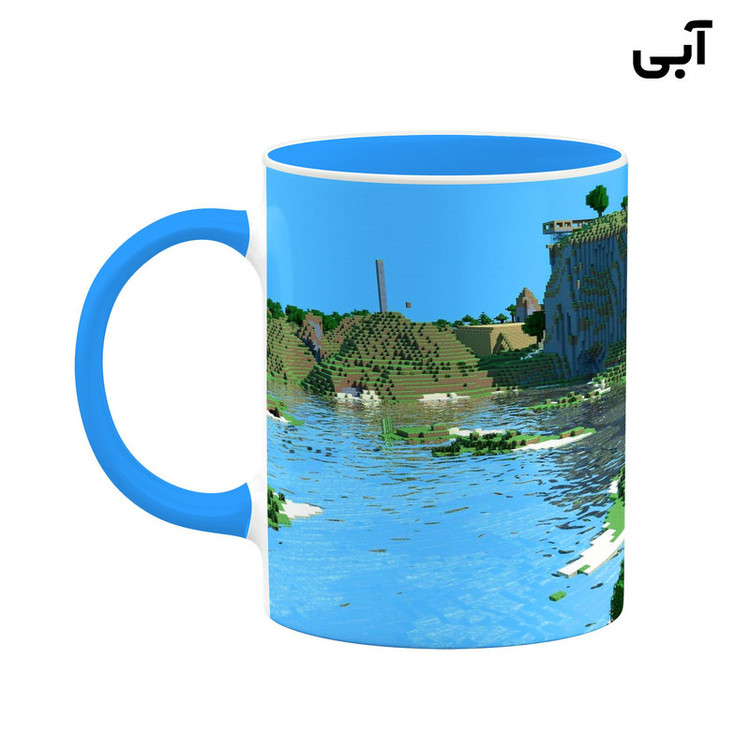 فاکس شاپ ماگ کاکتی طرح ماینکرافت minecraft مدل mgh41581