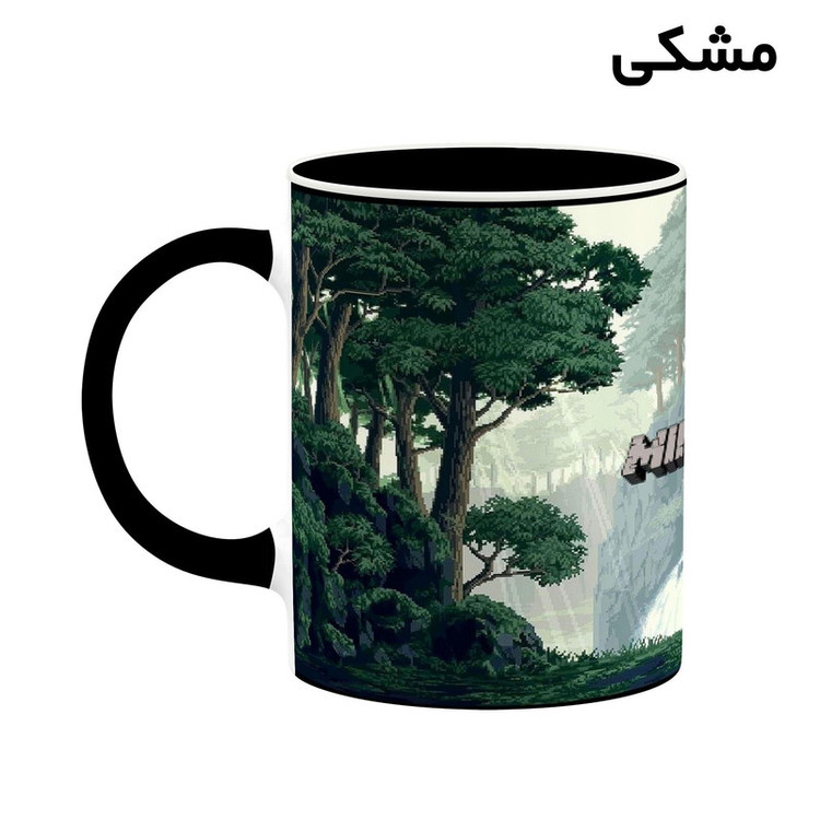 فاکس شاپ ماگ کاکتی طرح ماینکرافت minecraft مدل mgh41356