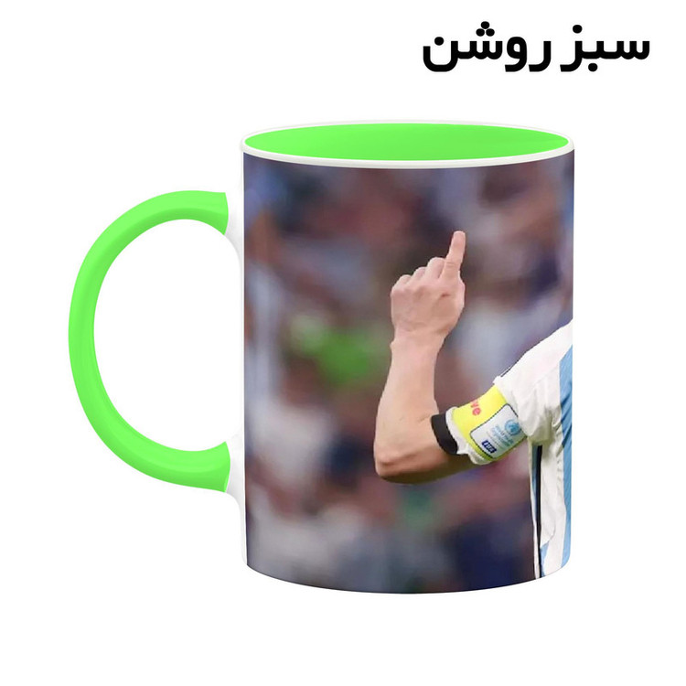 فاکس شاپ ماگ کاکتی طرح Leo Messi لئو مسی مدل mgh42336