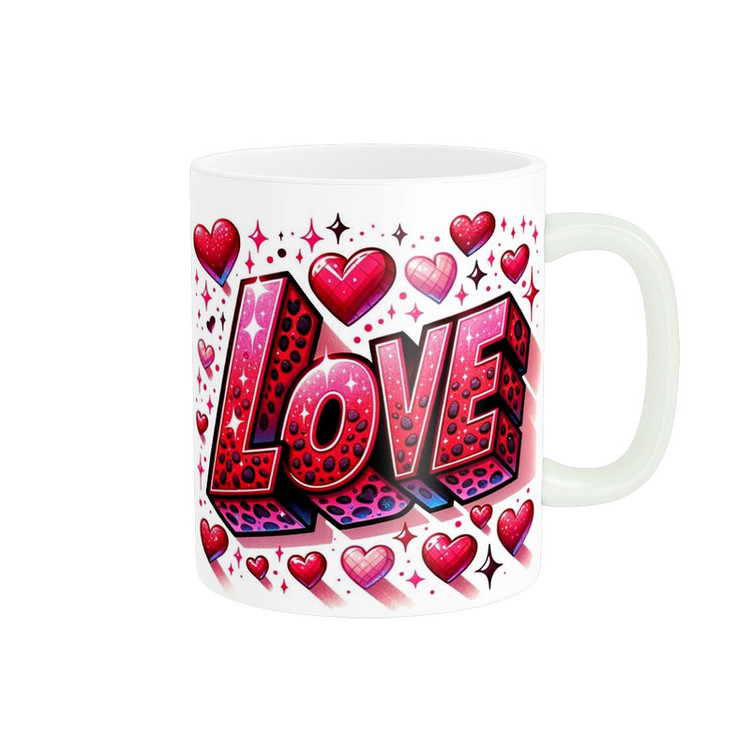 فاکس شاپ ماگ پاد آفرین طرح LOVE کد 1146