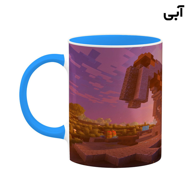 فاکس شاپ ماگ کاکتی طرح ماینکرافت minecraft مدل mgh41461