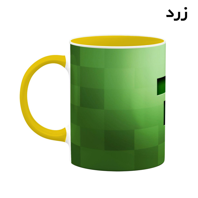 فاکس شاپ ماگ کاکتی طرح ماینکرافت minecraft مدل mgh41589