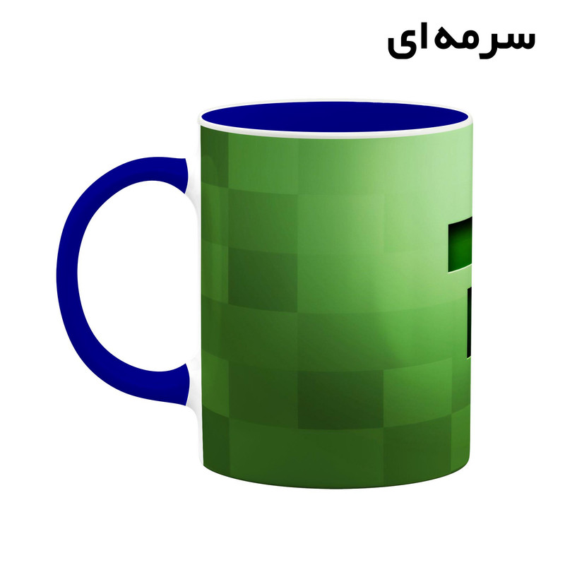 فاکس شاپ ماگ کاکتی طرح ماینکرافت minecraft مدل mgh41589