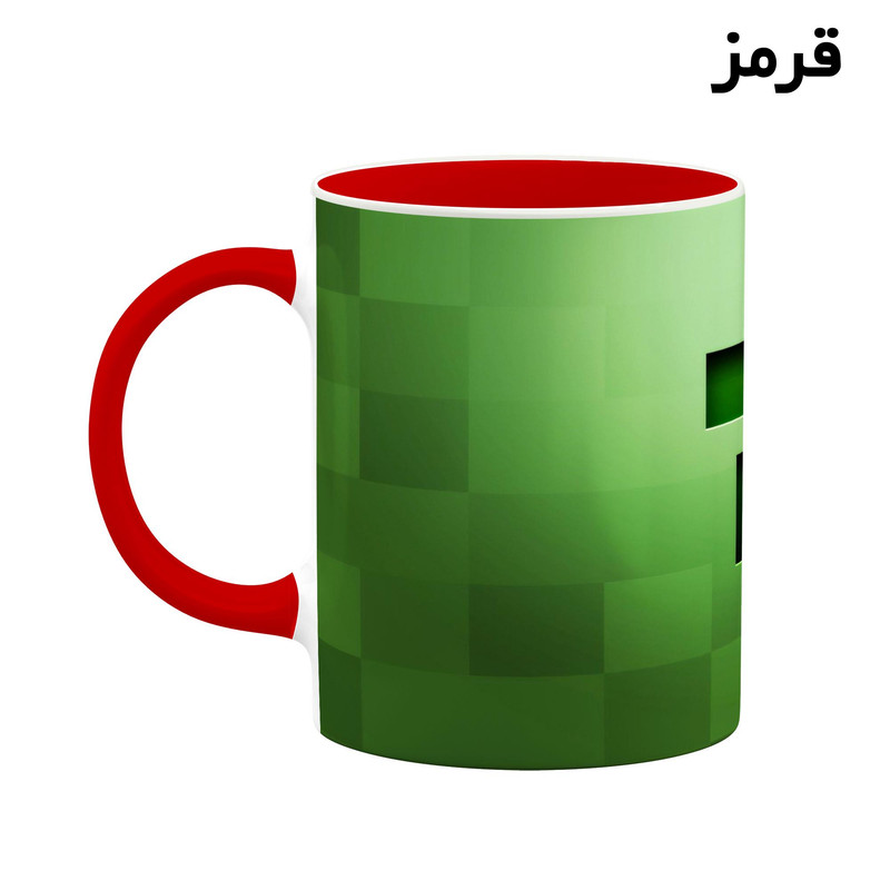 فاکس شاپ ماگ کاکتی طرح ماینکرافت minecraft مدل mgh41589