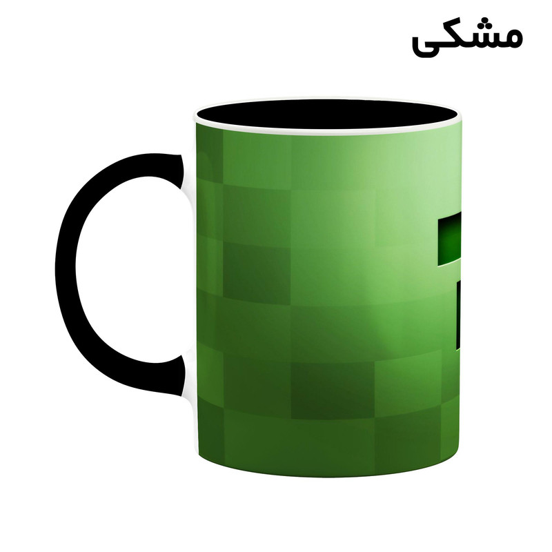 فاکس شاپ ماگ کاکتی طرح ماینکرافت minecraft مدل mgh41589